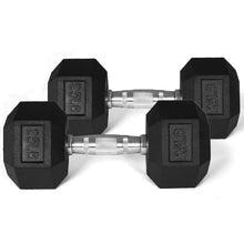 Lade das Bild in den Galerie-Viewer, Sechskant-Hantel aus Gummi